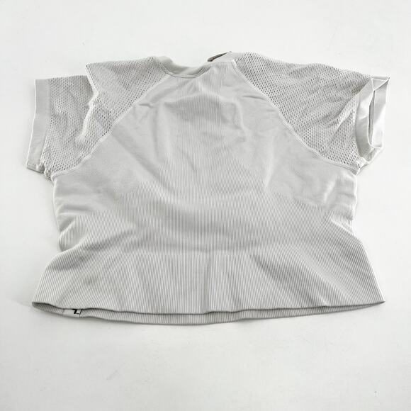 JoyLab Cream Cropped Workout Top XL - Picture 3 of 4